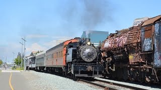 41815 HD Granite Rock Co 10 Returns Steam to California State Railroad Museum [upl. by Serg]