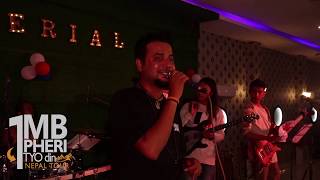 Timi Ma Bhanda  Live performance by Sugam Pokharel  Fem Nepal  Event [upl. by Kelsi]