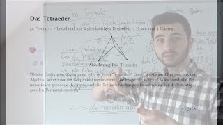 Das Tetraeder und seine Drehungen Rotationen Symmetrien Geometrie Algebra [upl. by Hartfield]