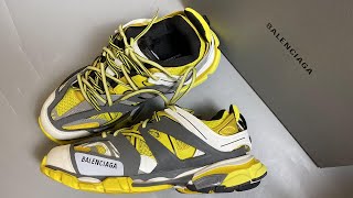 BALENCIAGA MENS TRACK SNEAKER REVIEW [upl. by Viglione629]