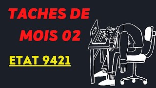 les taches dun aide comptable mois 02 2023 [upl. by Nimajeb]