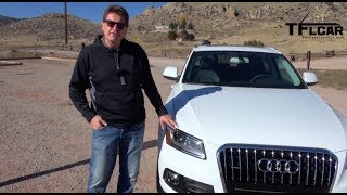 2014 Audi Q5 TDI Quattro 060 MPH Drive and Review [upl. by Tebzil837]