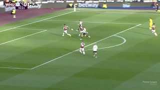 Diogo Dalot Missed an OPEN Goal West Ham vs Manchester United 00 Highlights [upl. by Brelje859]