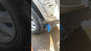 Car tubeless tyre puncture Repair  How to Repair Puncture in Tubeless Tyre shorts bike tyre [upl. by Ahsai]