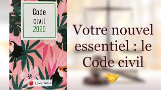 LUTILISATION DUN CODE CIVIL PAR ÉTAPES I ESSENTIELDROIT [upl. by Encratis]