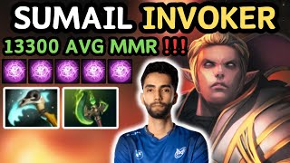 🔥 INVOKER Hitter Build Midlane By SUMAIL 737d 🔥 Invoker Gameplay From SUMAIL  Dota 2 [upl. by Ivets]