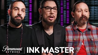 The Judges on the Ink Master Season 9 Finalists  Ink Master Shop Wars Season 9 [upl. by Nesmat]