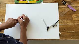 How to Draw a Mandala  Easy Art Tutorial for Kids and Adults [upl. by Strep593]