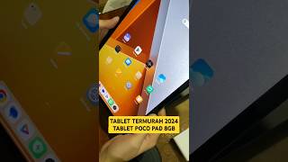 TABLET MURAH POCO PAD RAM 8GB buat Anak Sekolah amp Kuliah  Tablet Termurah Recommended [upl. by Parnell]