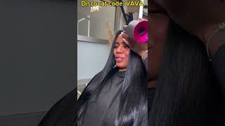 Versatile Sewin Tutorial  Long Silky Straight Bundles  ELFIN HAIR [upl. by Oliy]