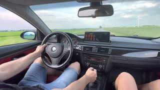 335i N54 Single Turbo 456whp Open WG Acceleration 0210kmh [upl. by Andras]