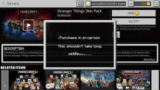 I Bought The Stranger Things Skin Pack [upl. by Sherer]