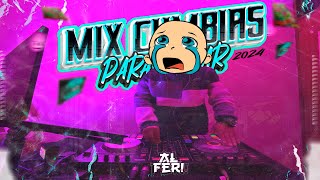 MIX CUMBIAS PARA TOMAR 2024  Tomar para Olvidar Debo Ser Una Idiota Partido en Dos  DJ ALFER [upl. by Uella]