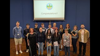 Students celebrate GCSE results at Haydon Bridge High School [upl. by Elbag]