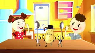 The Dance of The Potatoes Song  Nursery Rhymes amp Kids Songs Tabboo1 [upl. by Lilybel468]