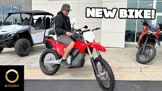 Taking Delivery Of ALL NEW Stark Varg Dirt Bike 80 Horsepower [upl. by Noelc]