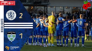 Highlights Macclesfield FC 21 Whitby Town [upl. by Seth]