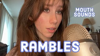 ASMR  Sensitive Whisper Rambling amp Some Mouth Sounds [upl. by Bosson867]