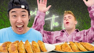 We Ate The BEST Empanadas Ever Mukbang [upl. by Sihtnyc]