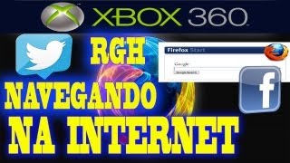 INTERNET PARA RGH   ubuntu 1010   COMO USAR INTERNET NO XBOX360 RGHVIDEO AULANAVEGUE NA REDE [upl. by Issor]