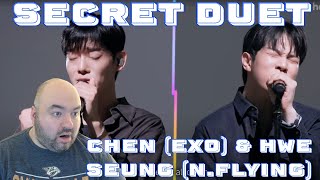 Reacting to Secret Duet EP 01 EXO CHEN amp NFlying HWE SEUNG sing “Ghost Town” by Benson Boone [upl. by Einhoj]