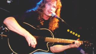 Megadeth  Promises  Unplugged acoustic in studio 2001 [upl. by Isbella]