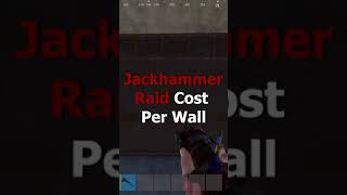 How many Jackhammers does it take to break a hard side wall in Rust [upl. by Oidiple210]