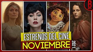 ESTRENOS del CINE NOVIEMBRE 2021  Películas que se Estrenan en Noviembre 2021 [upl. by Enaywd]