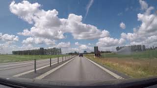 BROMÖLLA  E22  Gualöv  190703  Tradarn  FJÄLKINGE  C4 Kristianstad  GoPro 5 [upl. by Kato]