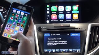 How To Connect Your iPhone to Apple CarPlay in Your Acura [upl. by Eluk]