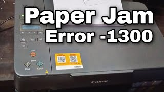 Canon G2020 Paper jam problem Error 1300 Solution  How to Fix Canon G2020 paper jam problem [upl. by Ailedua257]