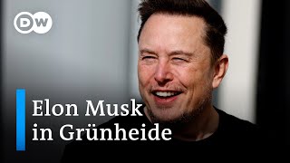 Neustart bei Tesla Waldschützer protestieren weiter gegen Rodung  DW Nachrichten [upl. by Wehrle305]