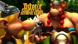 Asterix and Obelix at the Olympic Games  Gameplay 01 [upl. by Sullecram]