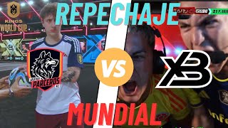 REACCION DJMARIIO ATLETICO PARCEROS VS XBUYER TEAM REPECHAJE MUNDIAL  KINGS WORLD CUP [upl. by Aynatan]