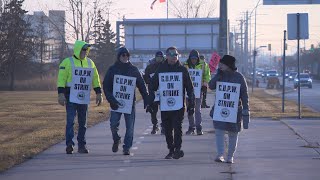 Postal workers hit picket line as Canada Post strike halts deliveries [upl. by Frants]