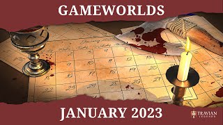 Travian Legends  January 2023 Gameworlds [upl. by Mellette712]