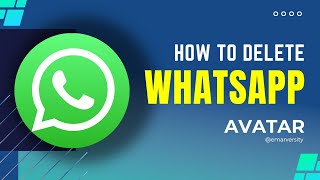 How to Delete WhatsApp Avatar [upl. by Danziger930]