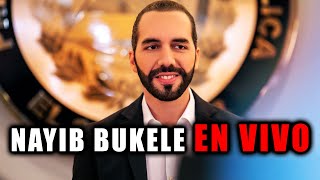 Nayib Bukele EN VIVO  Cadena Nacional [upl. by Nahtahoj]