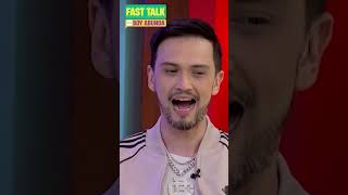 Billy Crawford on It’s Showtime shorts  Fast Talk with Boy Abunda [upl. by Eniamrehc]