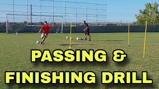 PASSING amp FINISHING DRILL [upl. by Annahs]