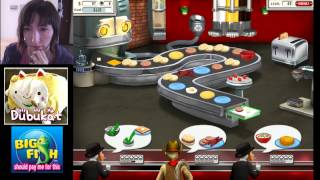 02 Burger Shop 2 game play  Big Fish Games [upl. by Enerak58]