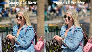 Galaxy S24 Ultra vs iPhone 15 Pro Max Camera Test AFTER Update Daytime [upl. by Haiacim536]