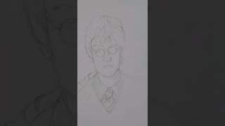 Herry Potter drawing ☠️🎥 part 1 and part 2 coming soon 🔜😱art mr prateek artist [upl. by Enitsyrk63]