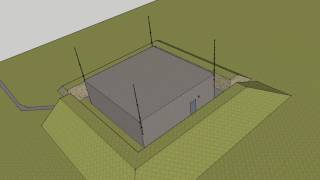 Isolated Lightning Protection for Ammunition Storage Bunker [upl. by Monique]