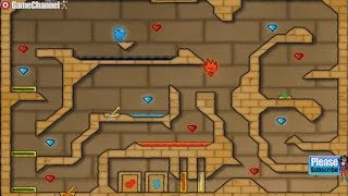 Fireboy And Watergirl 2 quotPlatform Arcade Puzzle Games All Levels Walkthrough [upl. by Pratt189]