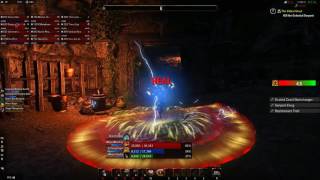 ESOGuide Veteran Sanctum Ophidia  Ozara kiting adds  Off Tank POV [upl. by Nodnas660]