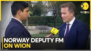 Norways Deputy FM Andreas Motzfeldt Kravik speaks to WION on IndiaNordic relationship  WION [upl. by Branscum]