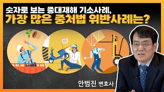 숫자로 보는 중대재해 기소사례 가장 많은 중처법 위반사례는 [upl. by Lezah]