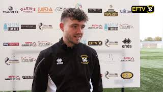 POSTMATCH REACTION  Connor McManus v Bonnyrigg Rose [upl. by Ellatsyrc]