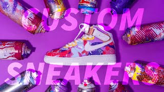 LA SNEAKERS CUSTOM PARFAITE [upl. by Irrok]